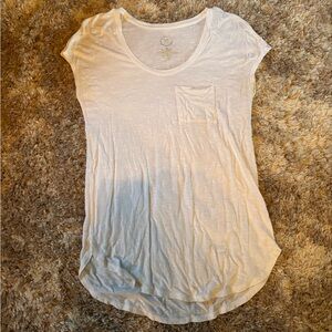 Maurices Cream Short Sleeve Tee